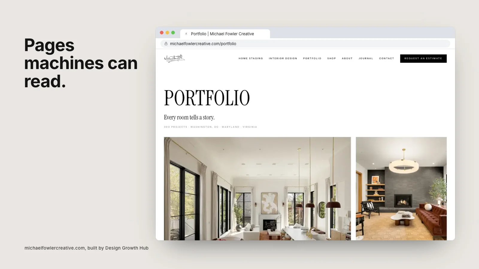 How to Make an Interior Design Website AI-Readable