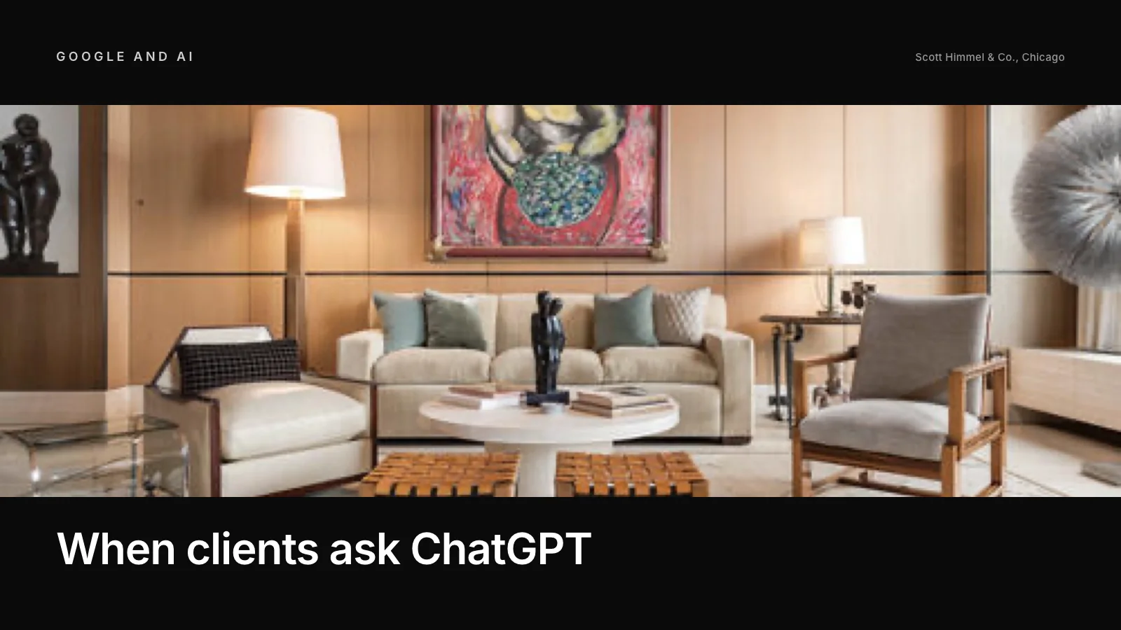 ChatGPT conversation asking for interior designer recommendations in a city