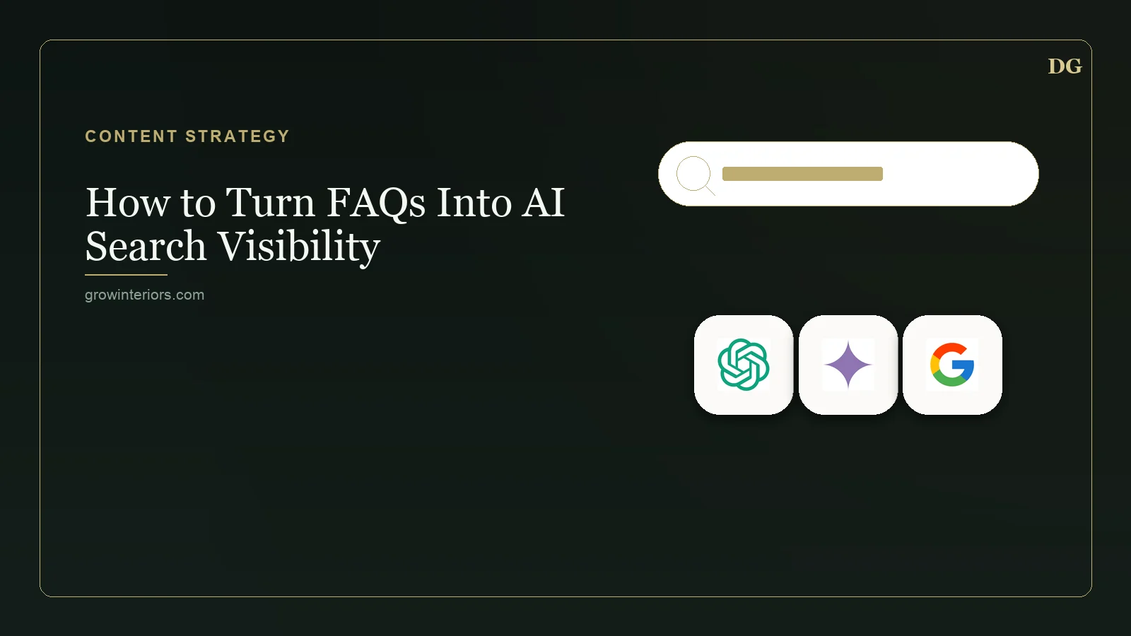 How to Turn FAQs Into AI Search Visibility