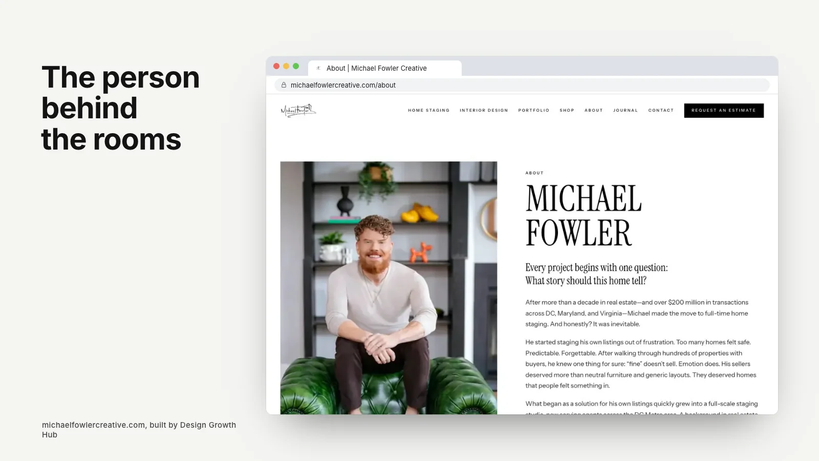 Writing the About Me Section of an Interior Design Portfolio