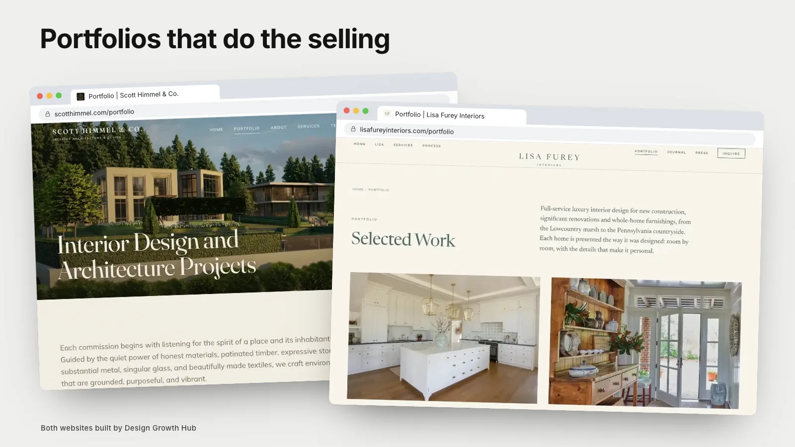 Interior Design Portfolio Examples That Sell the Work