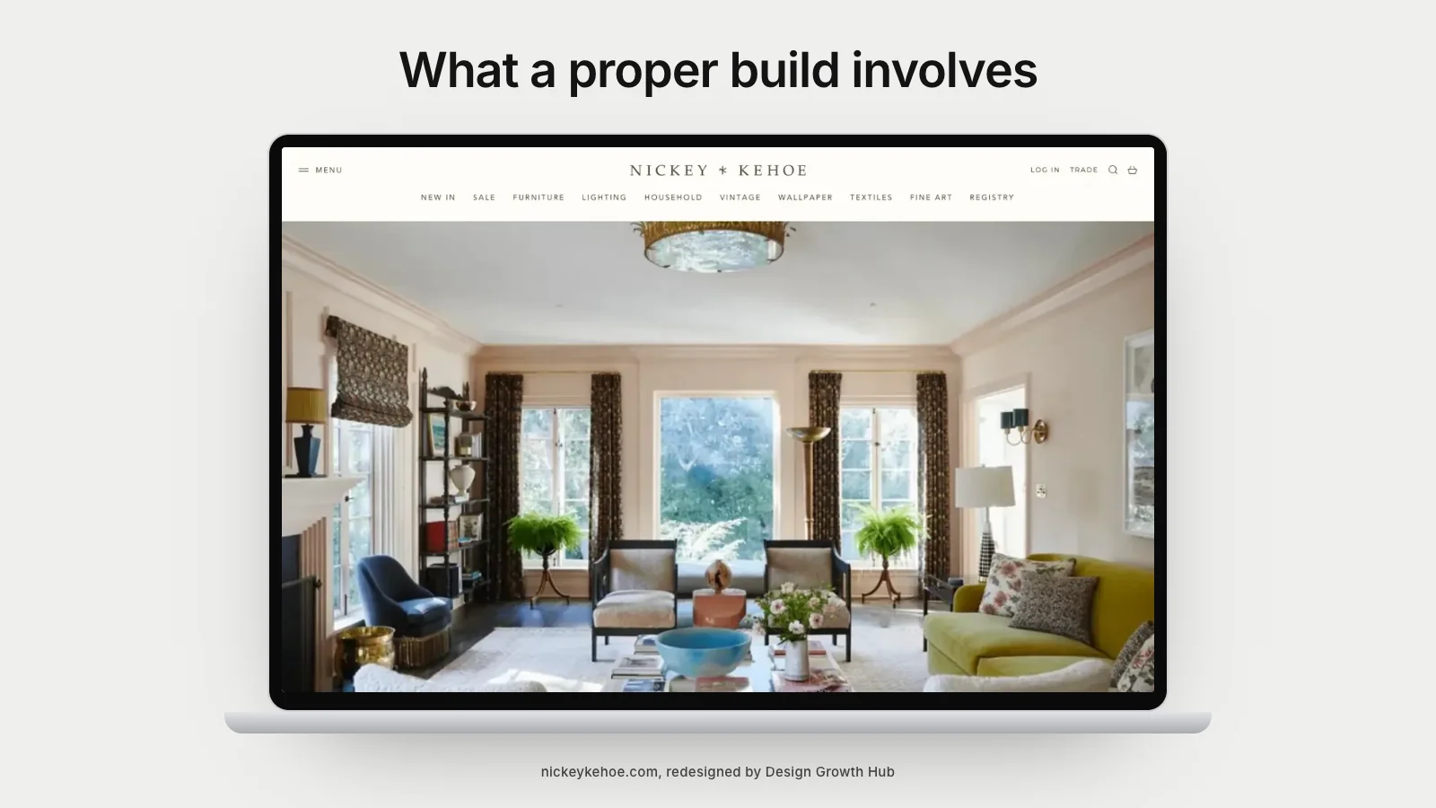 What Interior Design Website Design Services Include