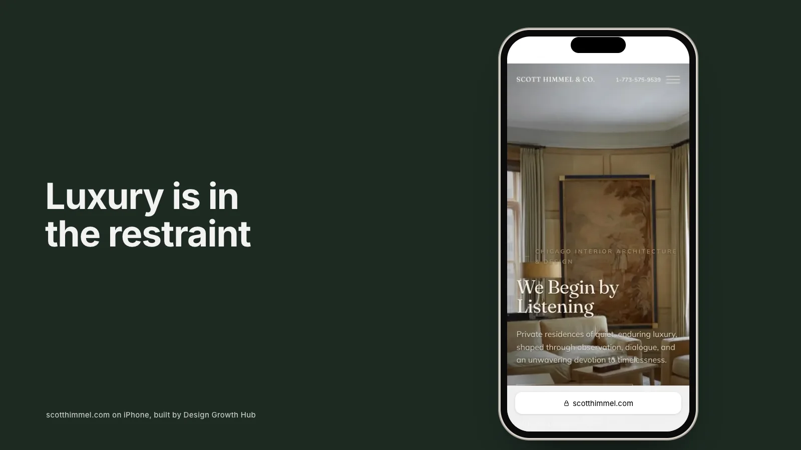 What Makes a Luxury Interior Design Website Feel Luxury