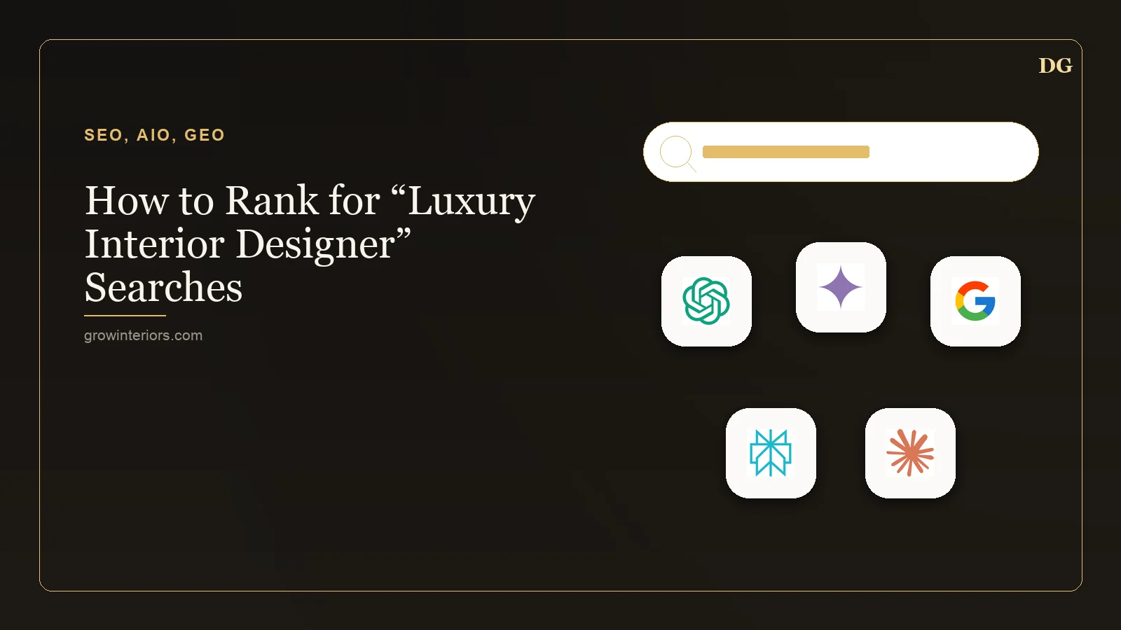 How to Rank for “Luxury Interior Designer” Searches