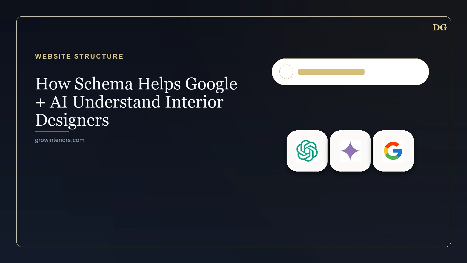 How Schema Helps Google + AI Understand Interior Designers