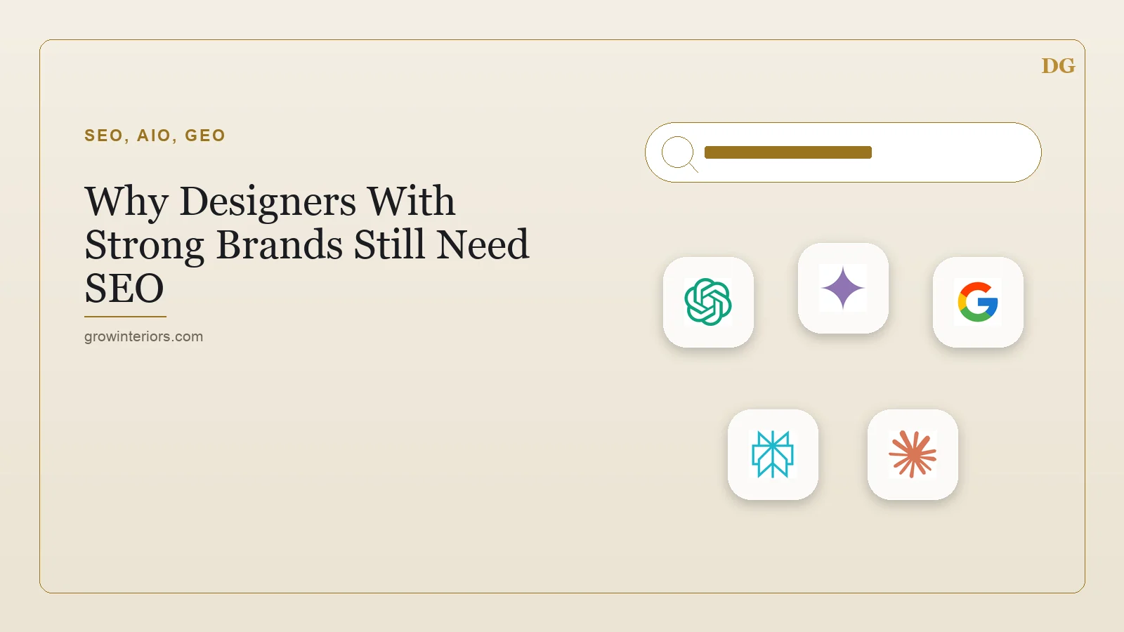 Why Designers With Strong Brands Still Need SEO