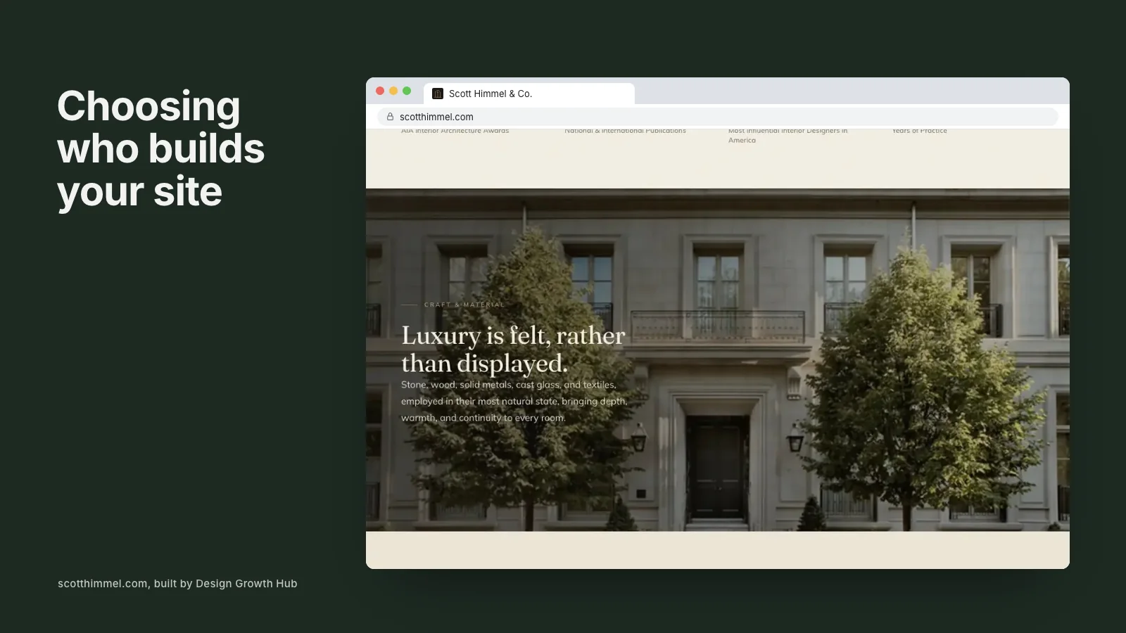 Hiring Website Designers for Architects