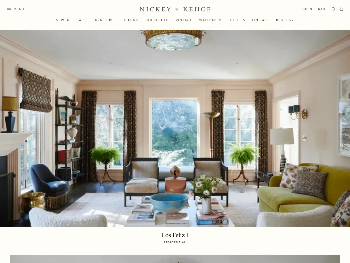 Nickey Kehoe website, project page