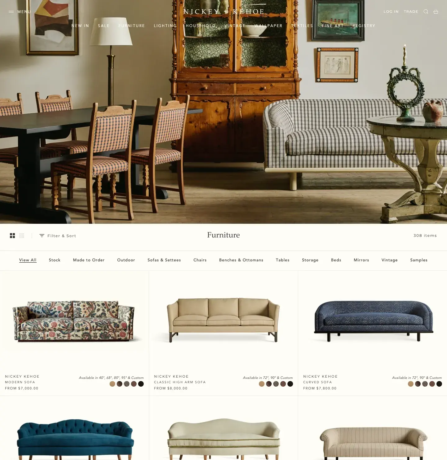 Nickey Kehoe website, shop